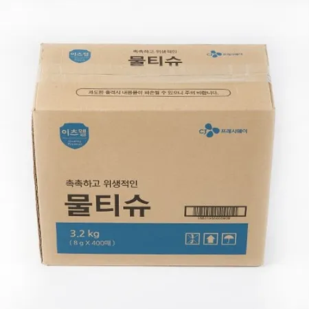 이츠웰 물티슈(롤타입_400입 BOX)