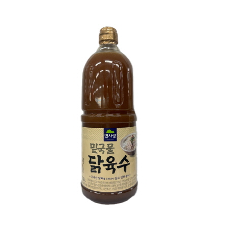 면사랑 밑국물닭육수(PET 1.8Kg/EA)