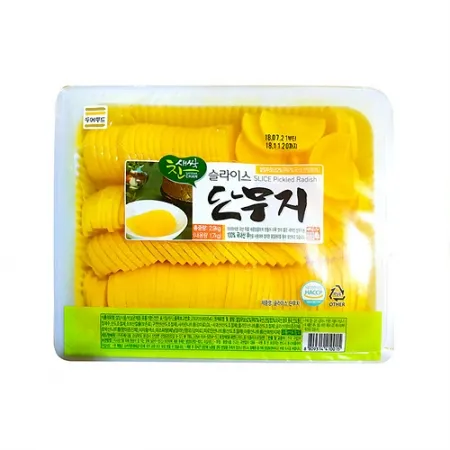 새싹찬 단무지(반달 2.9Kg/EA)