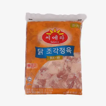 ♥정육특가 4,500원/kg♥ 씨에라 닭조각정육(25~30g/개 2kg*6개입 12kg/BOX)