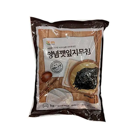 이음푸드 양념깻잎지무침(중국완제 1Kg/EA)