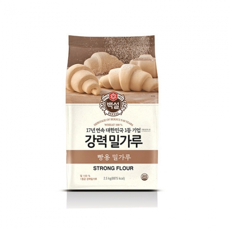 백설 밀가루(강력 2.5Kg/EA)