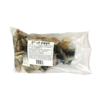 감초입은삼치(급식용_키즈용 순살_가시제거율95%_80g_12개이상 구이용 1Kg/EA)