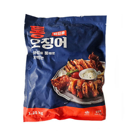아쿠아링크 튀김용통오징어(250g*5입 1.25Kg/EA) 이미지