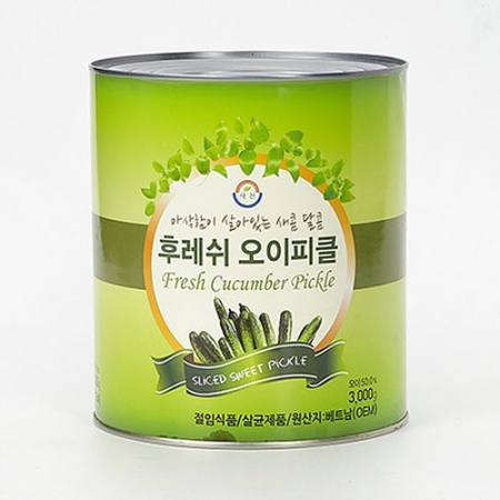 새찬 프레시오이피클(3Kg/EA)