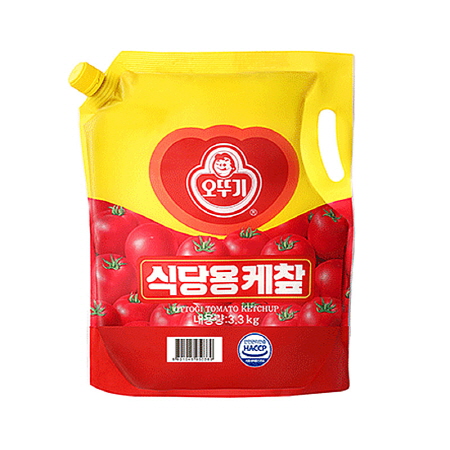 ★파격특가★오뚜기 케찹(스파우트팩 3.3Kg/EA)
