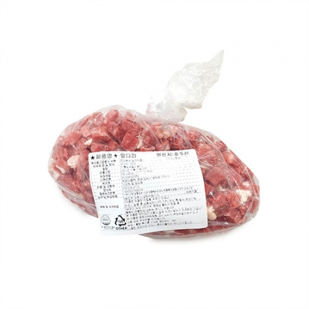 부경식품 소앞다리(1.5*1.5*1.5cm 짜장카레용 KG)/호주산