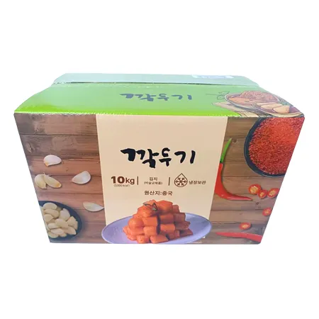엄선 깍두기(10Kg/BOX)