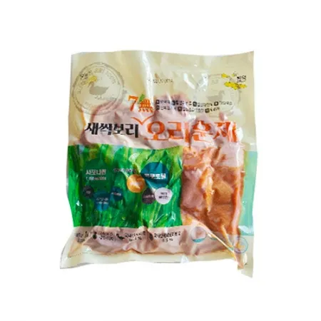 퀸덕 오리훈제(1등급 새싹보리_7무_무항생_슬라이스 1Kg/EA)
