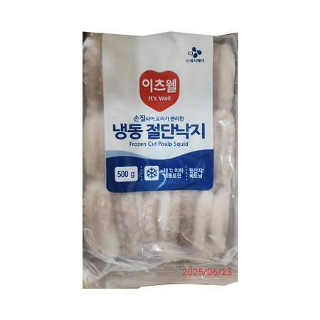 이츠웰 절단낙지(M 500g/EA)