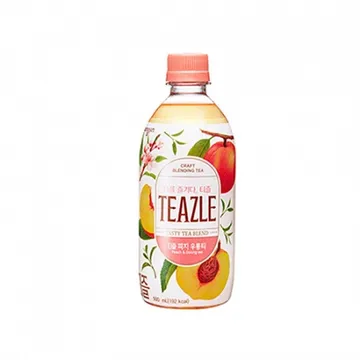 웅진식품 티즐(피치우롱티_PET_500ml 500g/EA)