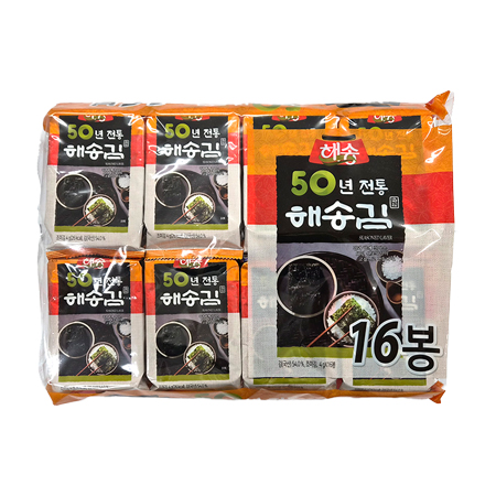 해송 도시락김(9절8매_16봉입 64g/EA)