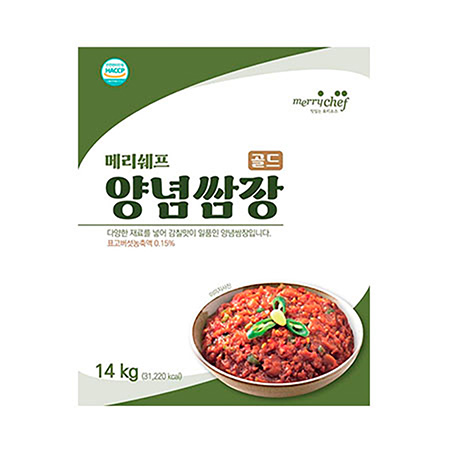 메리쉐프 양념쌈장(지함_골드 14Kg/EA)