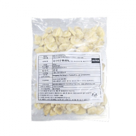 바지락살(직수입_자숙_100/200 200g/EA)/중국산