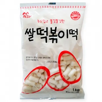농산식품 쌀떡볶이떡(꼬마 1Kg/EA)
