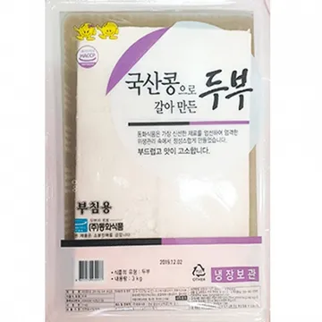 동화 판두부(부침용 3Kg/EA)