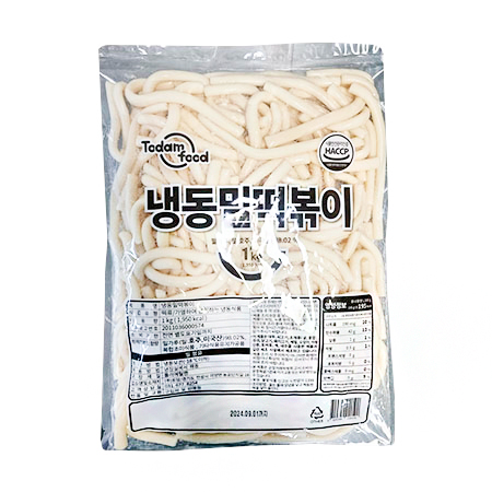 토담 밀떡볶이떡(누들떡 1Kg/EA)