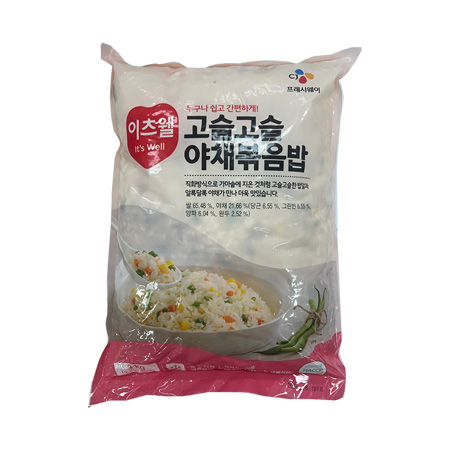 이츠웰 고슬고슬야채볶음밥(3Kg/EA)