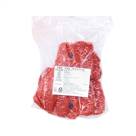 부경식품 부채살(앵거스 진공포장_100g*10입 스테이크용 1Kg/EA)/미국산