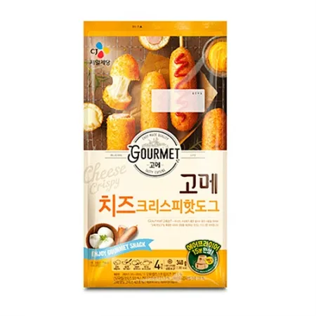 고메 치즈크리스피핫도그(85g*4입 340g/EA) 이미지