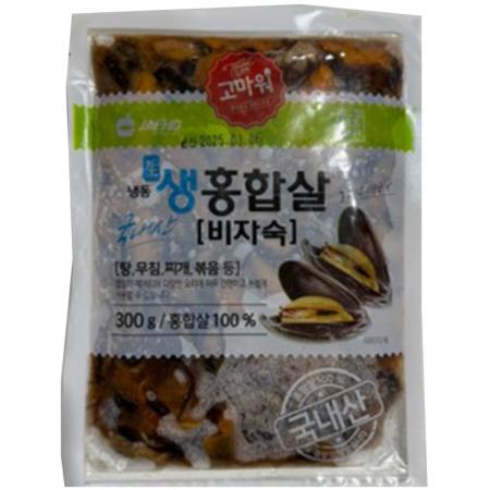 JH 홍합살(비자숙_블럭 300g/EA)
