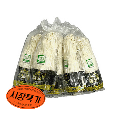 ★매일시장특가★ 팽이버섯( 150g*5입 750g/EA) 초특가 야채 채소 버섯