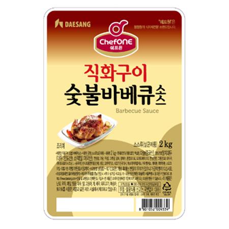 대상 숯불바베큐소스(직화 2Kg/EA)