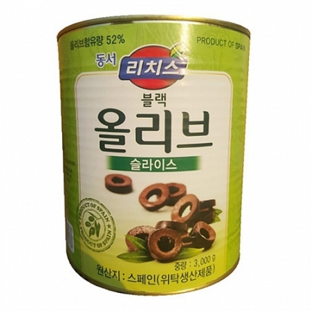 리치스 올리브(블랙_슬라이스 3.05Kg/EA)