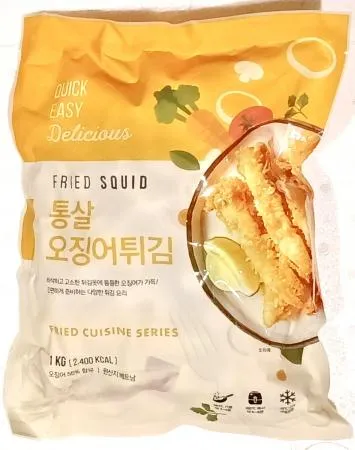 글로벌냉동 통살오징어튀김(외식전용 15g*65±5입 1Kg/EA)