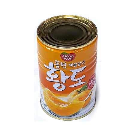 동원F&B 황도캔(2절 400g/EA)