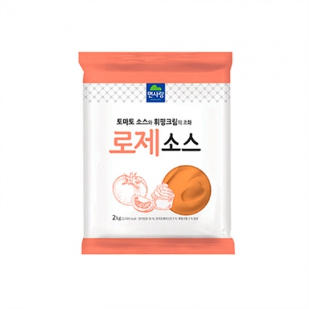 면사랑 로제소스(스파게티 리조또용 2Kg/EA)