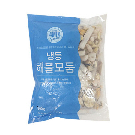 ♥수산특가♥ 해물모둠(FW독점_오징어채+홍합살+바지락살+새우살 800g/EA) 해물 모듬 해물모듬