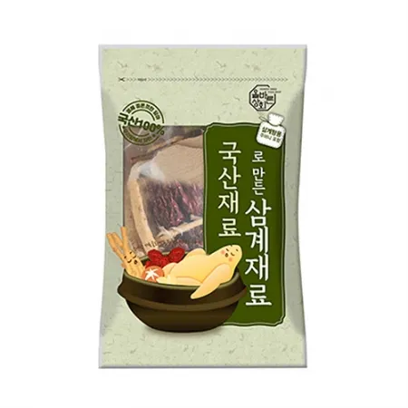 삼계탕재료세트(당귀+황기+엄나무+오가피+대추+헛개 100g/EA)/국내산