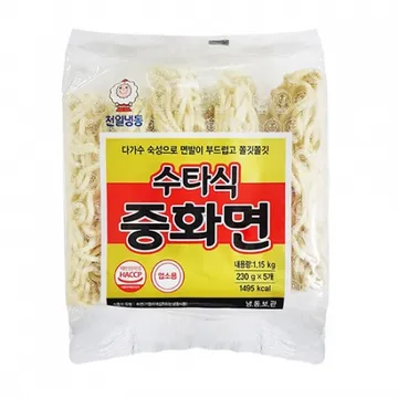 천일식품 수타중화면(230g*5입 1.15Kg/EA)
