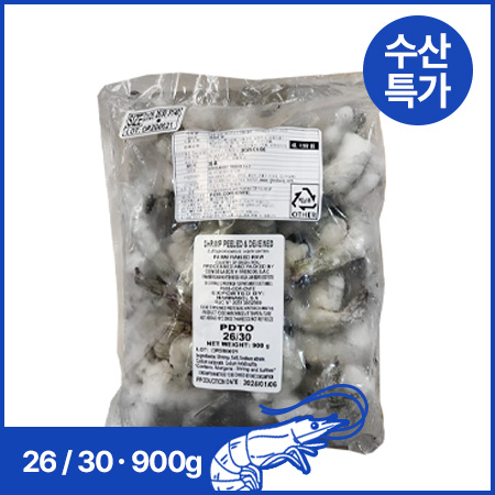 ♥수산특가♥생칵테일새우 페루산(PDTO_26/30 900g/EA) 새우