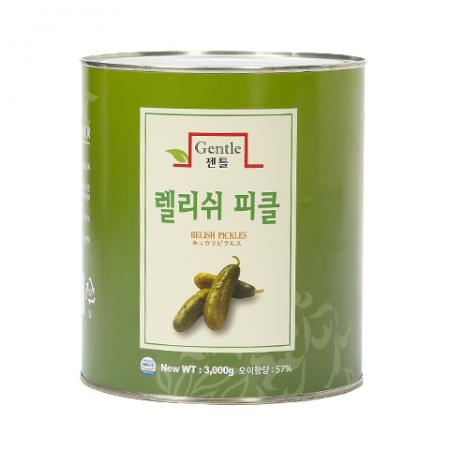 젠틀푸드 렐리쉬피클(3Kg/EA)