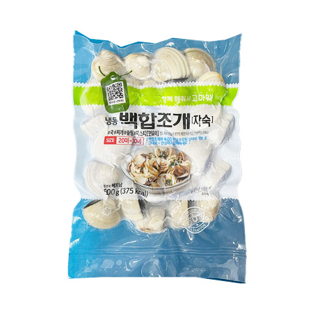 백합(20-30_자숙_진공 500g/EA)