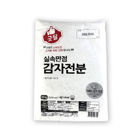 굿딜 감자전분(100% 20Kg/EA)