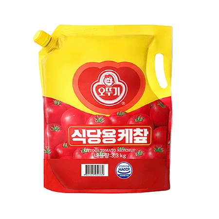 ★파격특가★오뚜기 케찹(스파우트팩 3.3Kg/EA)