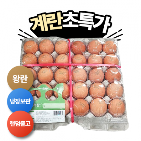 프레시원 프레시세척란(왕란_68g*30입 2.04Kg/EA)