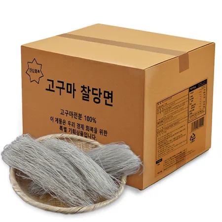 ★초특가★ 업소용 찰당면 14Kg 대용량 식당용 실속 당면 벌크 이미지