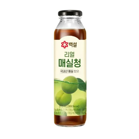 백설 리얼매실청(310ML 410g/EA)