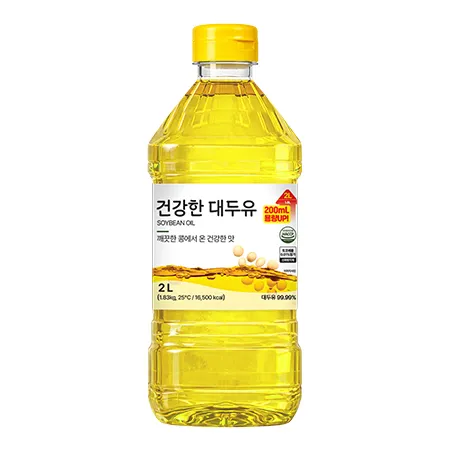 ★초특가★ 건강한 대두유 식용유 2L(1.8L + 200ml 증량) 이미지