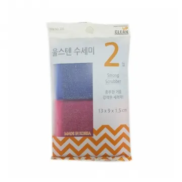 크린업 울스텐수세미(13*9*1.5cm_2입 EA)