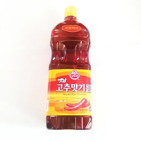 오뚜기 옛날고추맛기름(1.5L 1.375Kg/EA)