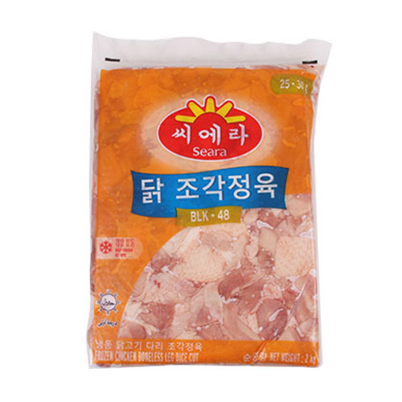 ♥정육특가♥ 씨에라 닭조각정육(25~30g/개 2kg*6개입 12kg/BOX)