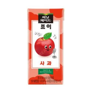 미닛메이드 조이애플팩주스(195ml_박스발주 195g/EA)