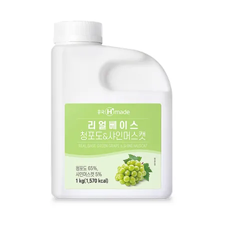 흥국F&B 청포도샤인머스캣베이스 농축액(1L 1Kg/EA)