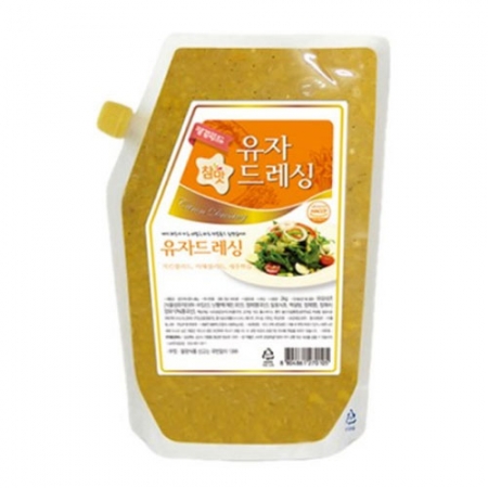 평강 유자드레싱(2Kg/EA)