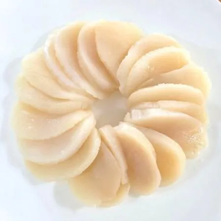 키조개 관자 슬라이스 1팩 240g 자연산 프리미엄 냉동 [12g, 20편] 바른유통